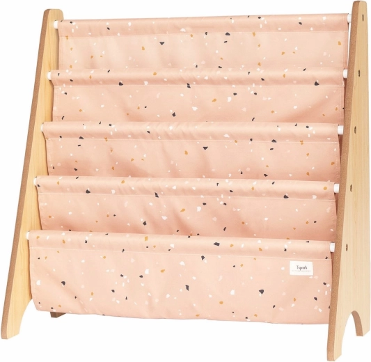 3 Sprouts βάση για βιβλία Recycled Terrazzo/Clay