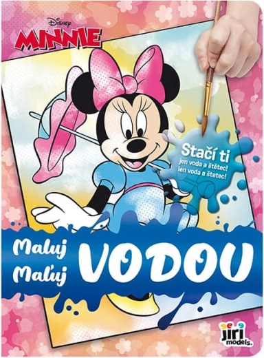 Ζωγράφισε με νερό Minnie – μαγικές ζωγραφιές