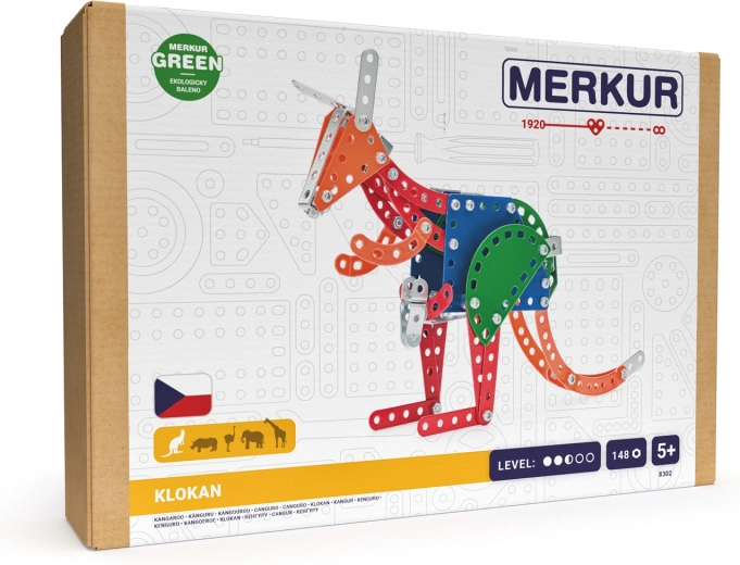 Merkur Zoo καγκουρό, 148 τεμάχια
