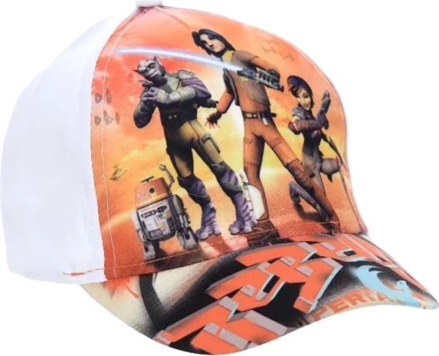 Λευκό παιδικό καπέλο Star Wars