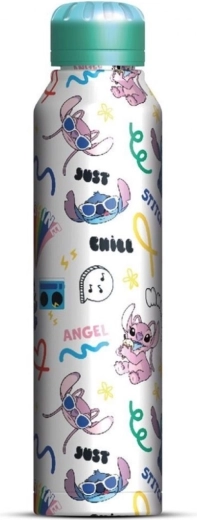 Ανοξείδωτο μπουκάλι slim Lilo και Stitch 550 ml