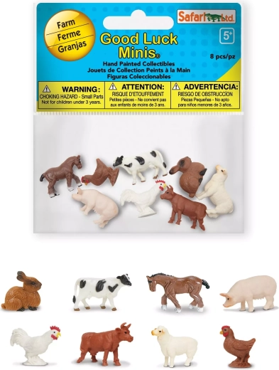 Safari Ltd. φάρμα Good Luck Minis Funpack