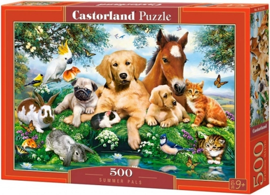 Παζλ 500 κομματιών Summer Pals CASTORLAND