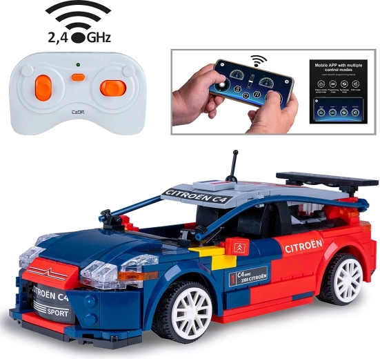 CaDA Citroën C4 WRC 2008 τηλεκατευθυνόμενο σετ κατασκευής 1:20