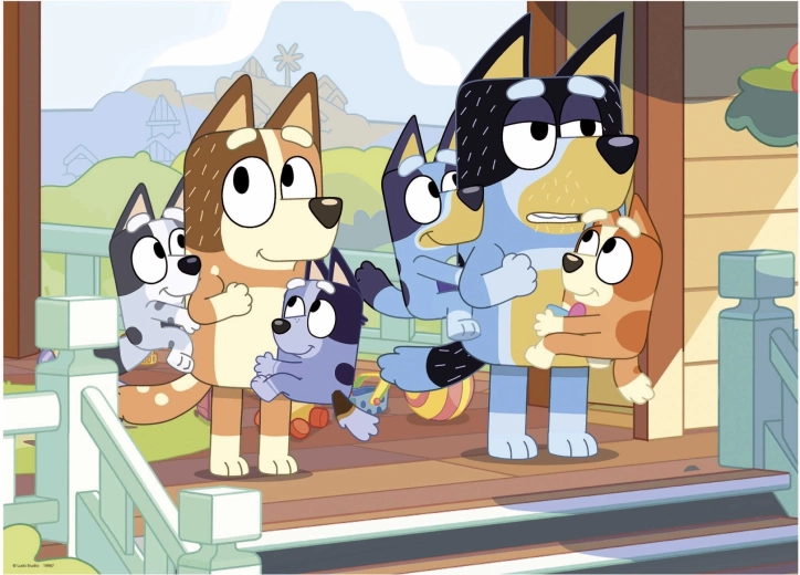 Educa ξύλινο παζλ Bluey 100 κομμάτια