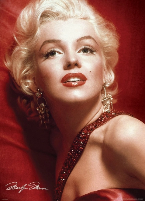 Παζλ MARILYN MONROE – Κόκκινο πορτρέτο 1000 κομμάτια