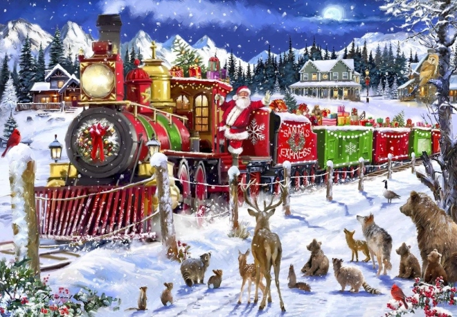 Παζλ Bluebird Santa express 1000 κομμάτια