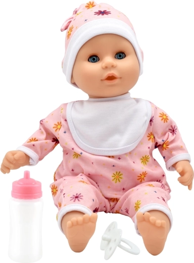 Κούκλα Dolls World Little Treasure ροζ 38 cm