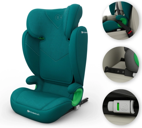 Σταθερό ISOFIX με ενδείξεις σωστής τοποθέτησης