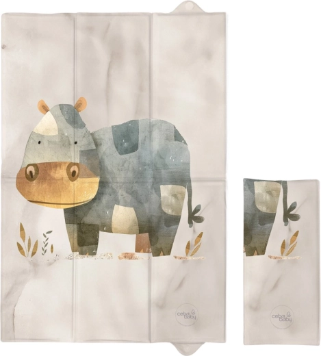 Ceba Baby ταξιδιωτική αλλαξιέρα Basic cosy hippo 60 × 40 cm