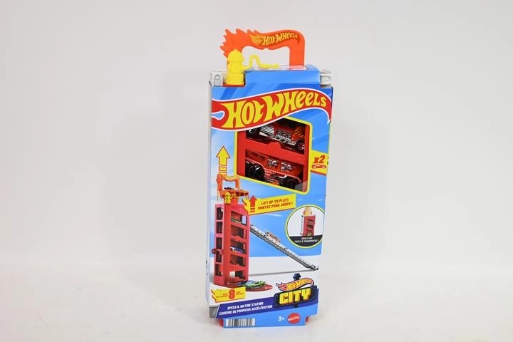 Hot Wheels City αγωνιστικός πυροσβεστικός σταθμός