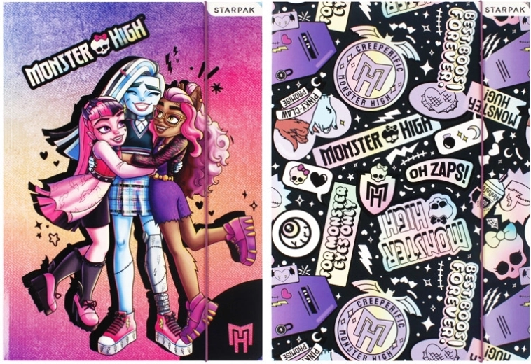 Θήκη για τετράδια A4 Monster High - 1 τεμάχιο