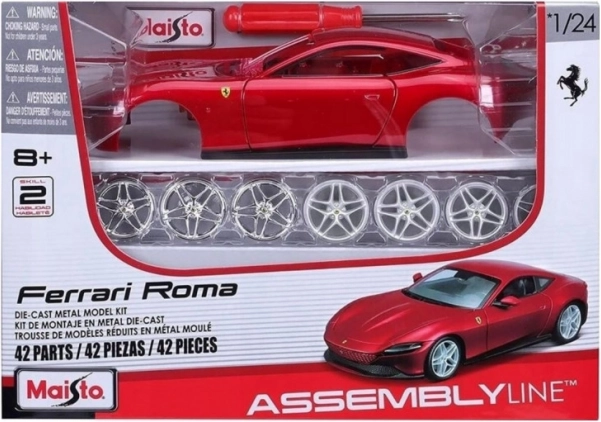 Maisto Assembly Line Ferrari Roma – κιτ κατασκευής μοντέλου αυτοκινήτου 1:24