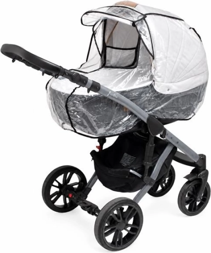 Αδιάβροχο κάλυμμα για πορτ-μπεμπέ New Baby Basic με ανοιγόμενο παράθυρο