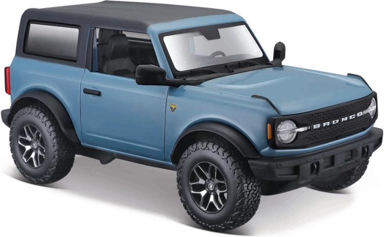 Maisto 2021 Ford Bronco Badlands, μοντέλο 1:24 – μπλε