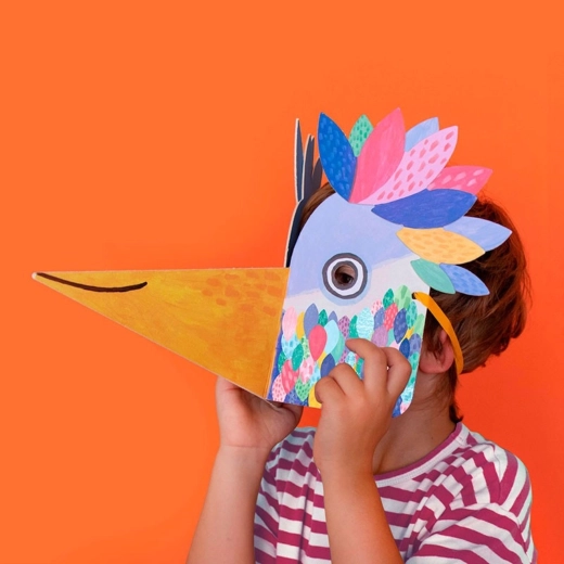 LONDJI μάσκα με αυτοκόλλητα αξεσουάρ Be Wild! Bird