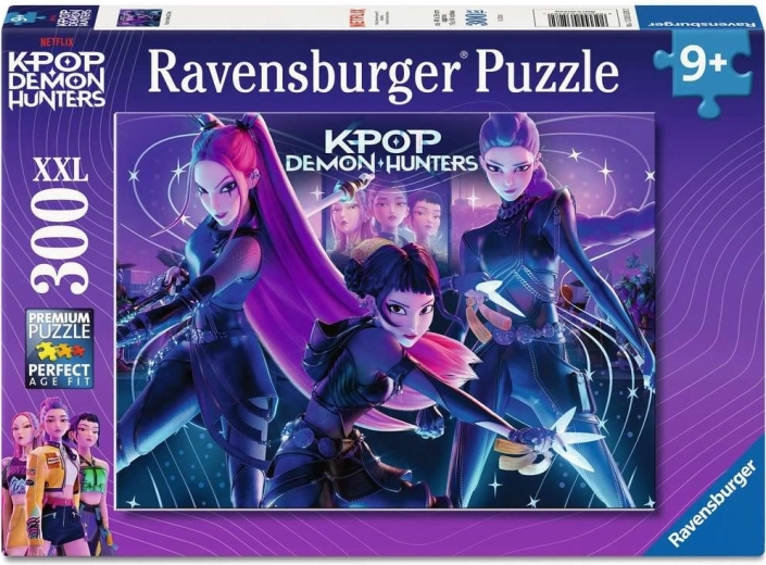 Παζλ Ravensburger K-pop: κυνηγοί δαιμόνων – Rumi, Mira και Zoey (300 κομμάτια)