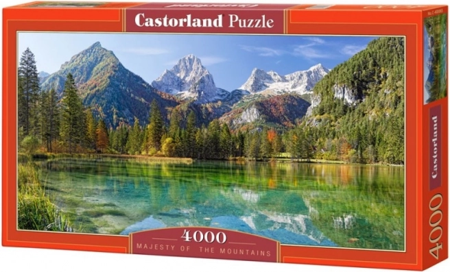 Παζλ 4000 κομματιών Μαγεία των βουνών CASTORLAND