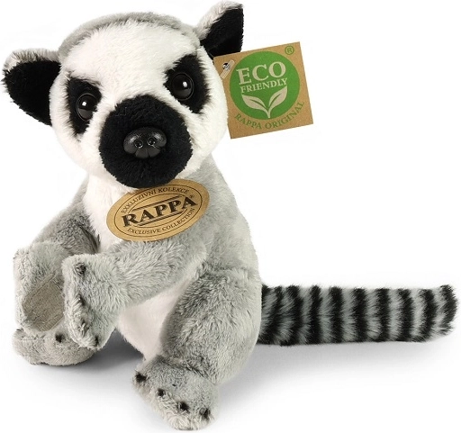 Rappa Λούτρινος λεμούριος σε καθιστή θέση Eco-Friendly 15 cm
