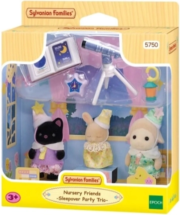 Sylvanian Families πάρτι με πιτζάμες και μωράκια
