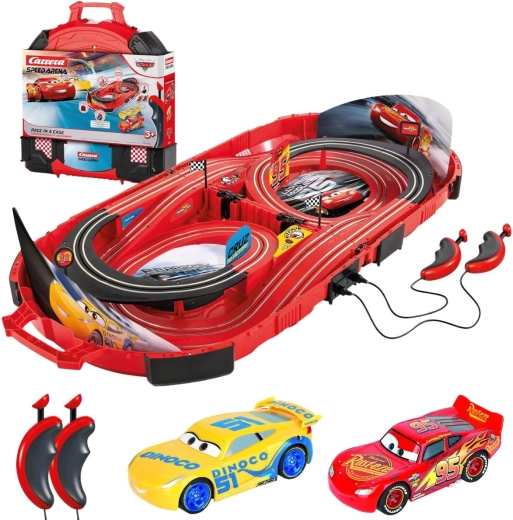 Carrera Speed Arena Disney Pixar Cars πίστα αγώνων σε βαλιτσάκι