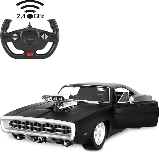 Τηλεκατευθυνόμενο αυτοκίνητο JAMARA Dodge Charger R/T 1970 1:16 μαύρο