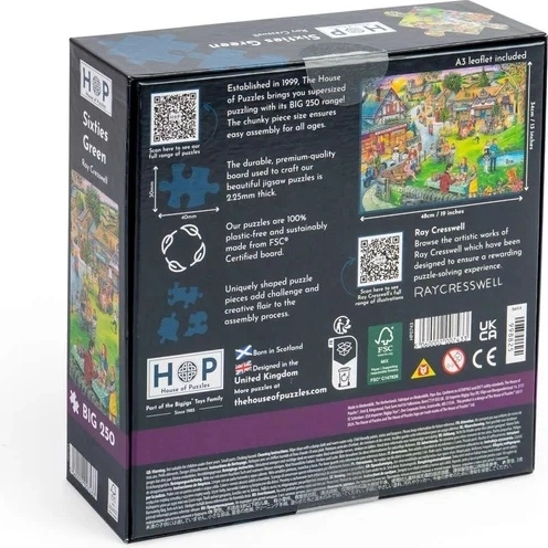 Ποιοτική κατασκευή House of Puzzles