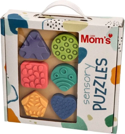 Αισθητηριακό παζλ σχημάτων για μωρά 6m+ Mom's Care