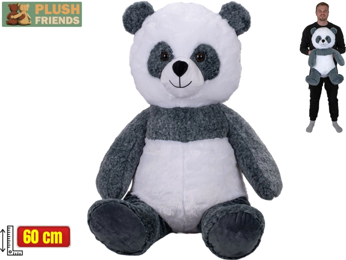 Plush Friends λούτρινο πάντα καθιστό 60 cm