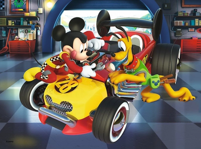 TREFL παζλ MICKEY MOUSE: προετοιμασία για αγώνα, 20 κομμάτια