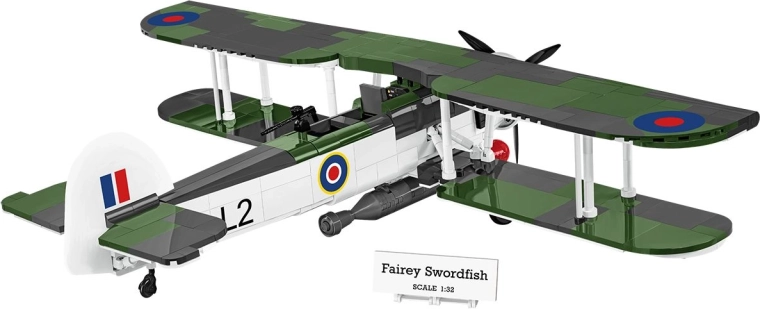 Λεπτομερές μοντέλο Fairey Swordfish σε κλίμακα 1:32