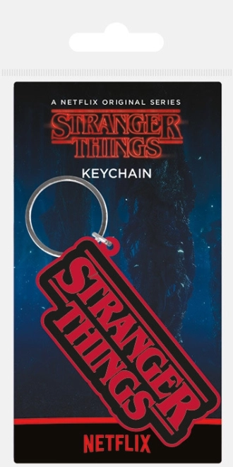 Λαστιχένιο μπρελόκ STRANGER THINGS – λογότυπο