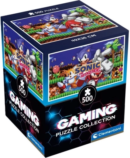Παζλ CLEMENTONI Gaming Collection Sonic – 500 κομμάτια