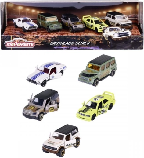 Δωροσετ μεταλλικών αυτοκινητακίων CastHeads Series 1:64 (5 τεμ.)