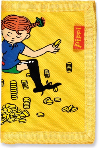 Παιδικό πορτοφόλι Pippi – κίτρινο