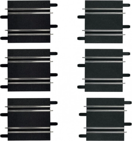 Ευθείες 100/114 mm για πίστες Carrera GO!!!, GO!!! PLUS και Digital 143 (6 τεμ.)