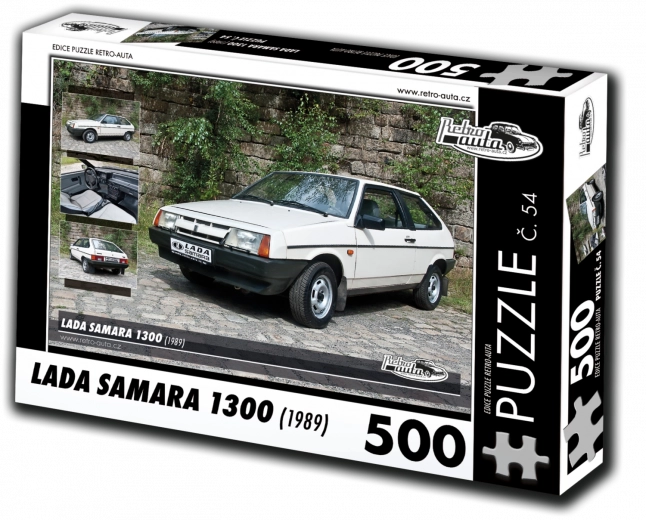 Παζλ Retro-αυτοκίνητα Lada Samara 1300 (1989) 500 κομμάτια