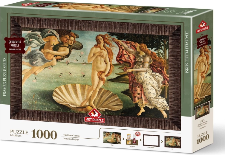 Art Puzzle παζλ με κορνίζα και κόλλα 3σε1 1000 κομμάτια – Γέννηση