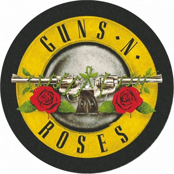 Στρώμα πικάπ με μοτίβο Guns and Roses