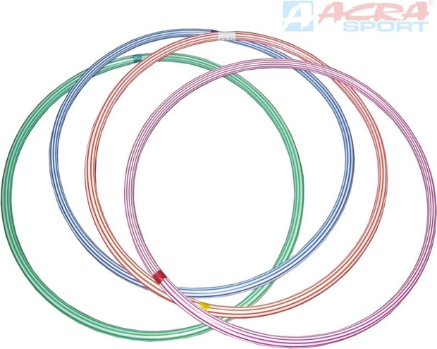 ACRA γυμναστικό στεφάνι hula hoop 60 cm για παιδιά - 1 τεμάχιο
