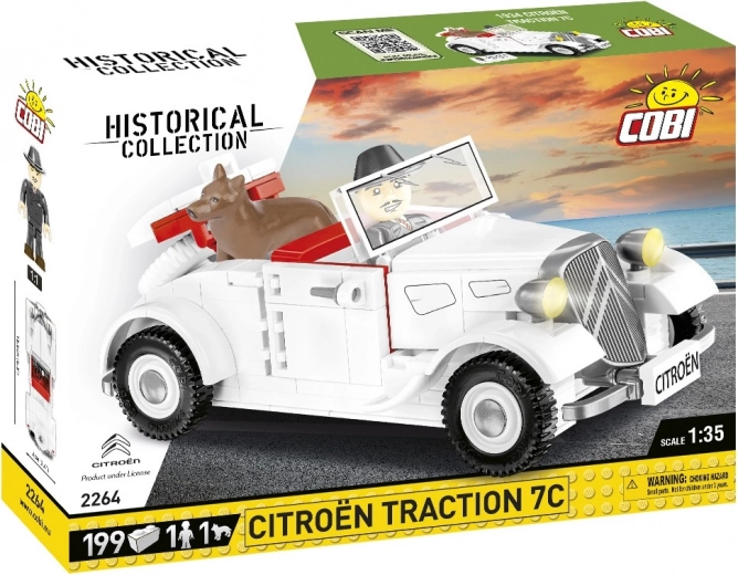 Κατασκευαστικό σετ κάμπριο CITROEN Traction 7C 1:35