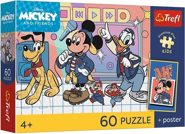 Disney Mickey Mouse ποντικοπαρέα – παζλ για παιδιά 60 κομμάτια