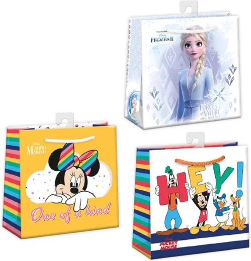 Χάρτινη τσάντα δώρου Argus Frozen 2 / Minnie Mouse / Mickey Mouse 16 × 16 cm - 1 τεμάχιο