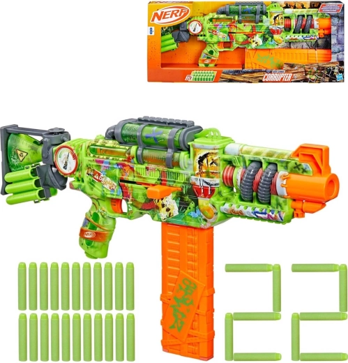 Blaster Hasbro Nerf Zombie Corrupter με 22 βελάκια