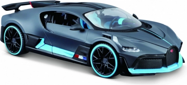 Μεταλλικό μοντέλο BUGATTI Divo 1:24 γκρι‑μπλε