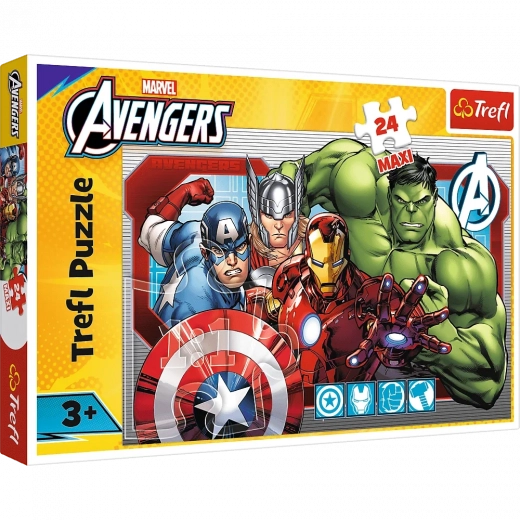Παζλ 24 Maxi – MARVEL The Avengers – Δίκαιοι