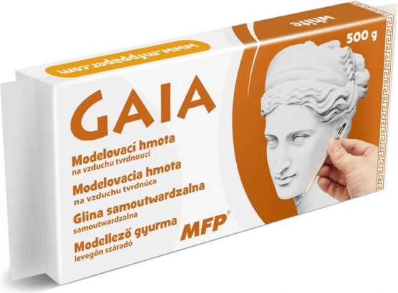Πηλός μοντελισμού GAIA λευκός 500 g