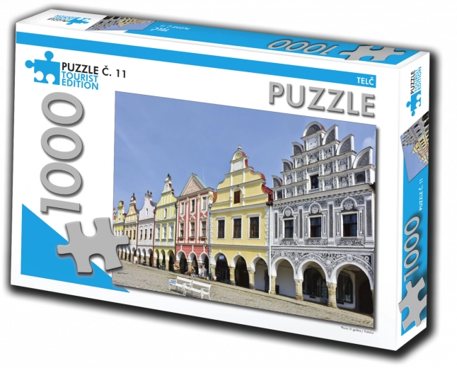 Παζλ Telč – τουριστική έκδοση, 1000 κομμάτια