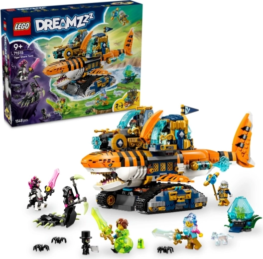 LEGO DREAMZzz τίγρης-καρχαρίας άρμα 2 σε 1