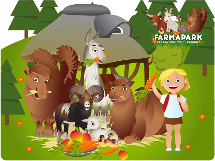 3D καρτ ποστάλ Farmapark 2 από την PRIME